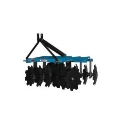 King Kutter 4.5' Professional Angle Frame Disc, Blue - 16-12-G-SB-N-BK - Disc Blades