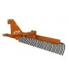 King Kutter 7' Professional Landscape Rake, Orange - YR-G-84-OP - Rakes