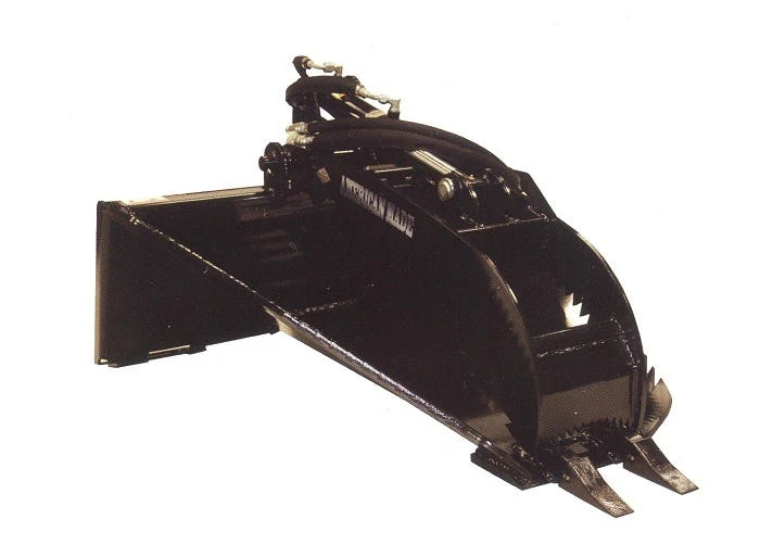 King Kutter Skid Steer Stump Bucket with Grapple - SS-ST-BU-GP-ZK - Buckets - Image 2