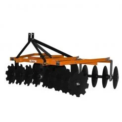 King Kutter 6 1/2' Angle Frame Disc Harrow, Orange - 16-20-G-SB-C-OK - Disc Blades