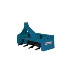 King Kutter 4' Box Blade with 4 Shanks, Blue - BB-48-BK - Box Blades
