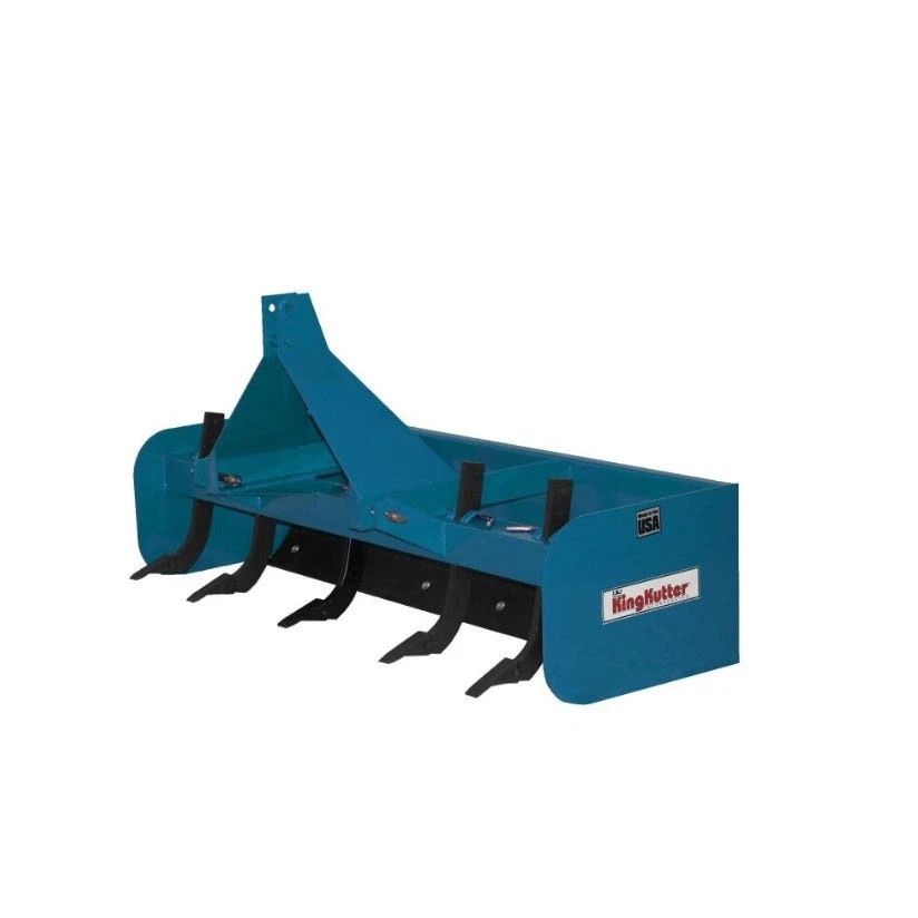 King Kutter 5.5' Box Blade with 5 Shanks, Blue - BB-66-BK - Box Blades 1 King Kutter 5.5' Box Blade with 5 Shanks, Blue - BB-66-BK - Box Blades