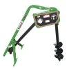 King Kutter 9" Post Hole Digger with Auger, Green - PHD-09-SC-JK - Disc Blades
