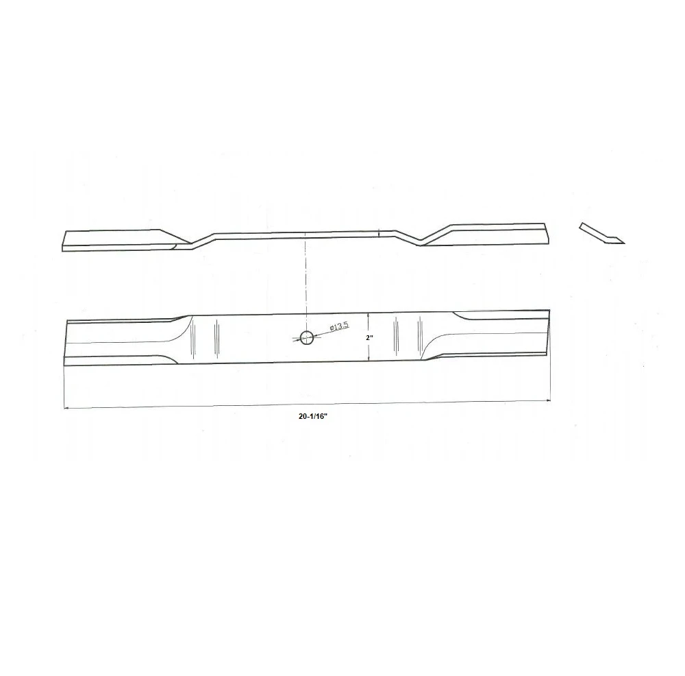 King Kutter Blade Set for 5' Finish Mower - 502320 - Parts & Repair 2 King Kutter Blade Set for 5' Finish Mower - 502320 - Parts & Repair - Image 2