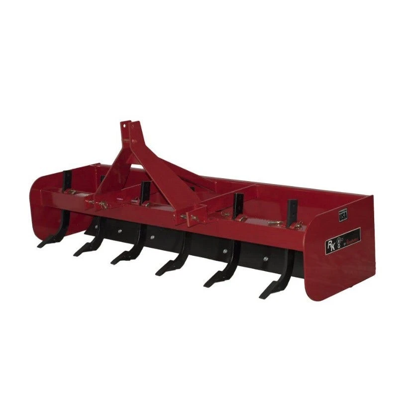 King Kutter 7' Professional Hinged Box Blade, Red - H-BB-84-RR - Box Blades 1 King Kutter 7' Professional Hinged Box Blade, Red - H-BB-84-RR - Box Blades