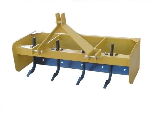 King Kutter 7' Professional Box Blade with 6 Shanks, Yellow - BB-G-84 - Box Blades 1 King Kutter 7' Professional Box Blade with 6 Shanks, Yellow - BB-G-84 - Box Blades
