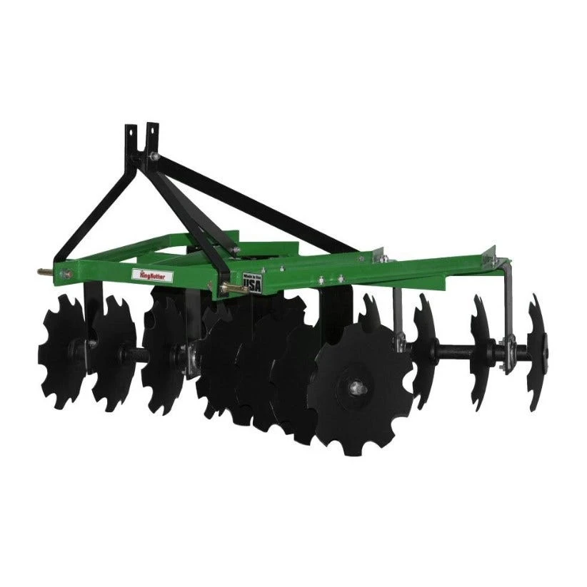 King Kutter 5.5' 16-16" Angle Frame Notched Blade Disc, Green - 16-16-G-SB-N-JK - Accessories 1 King Kutter 5.5' 16-16" Angle Frame Notched Blade Disc, Green - 16-16-G-SB-N-JK - Accessories