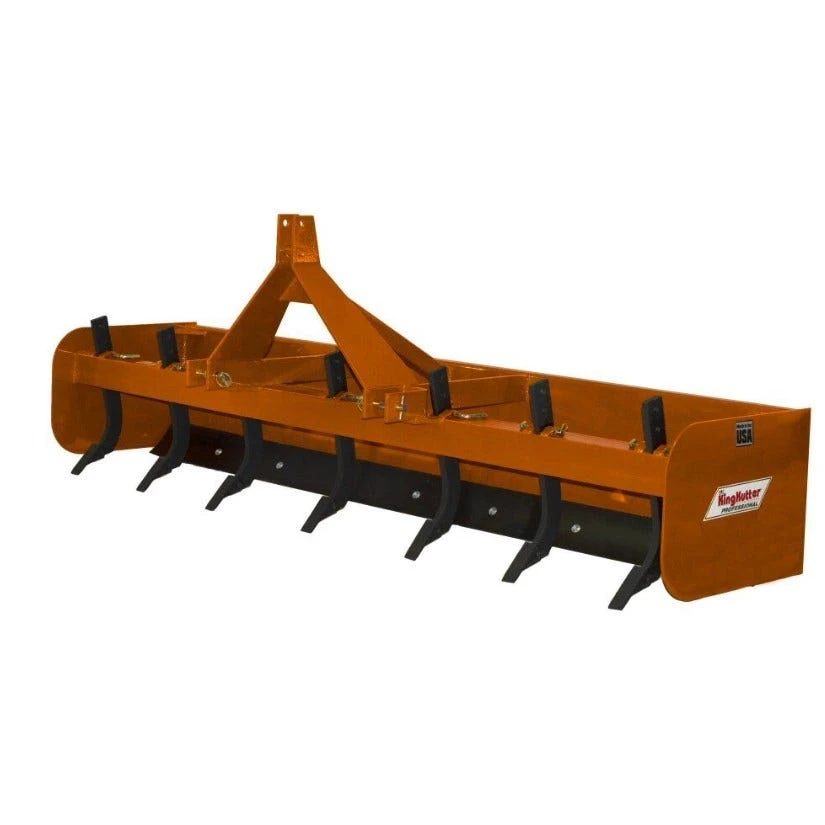 King Kutter 8' Professional Box Blade, Orange - BB-G-96-OP - Box Blades 1 King Kutter 8' Professional Box Blade, Orange - BB-G-96-OP - Box Blades