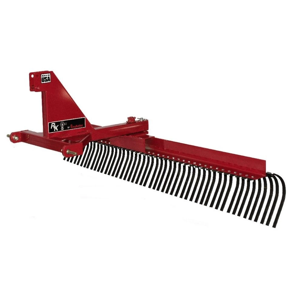 King Kutter 8' Professional Landscape Rake, Red - YR-G-96-RR - Rakes 1 King Kutter 8' Professional Landscape Rake, Red - YR-G-96-RR - Rakes