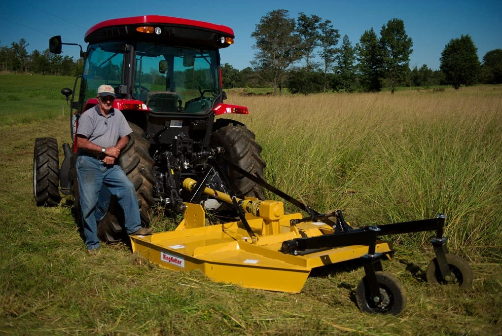 King Kutter Rotary Kutter 6' HD with 60 HP Gearbox, Yellow - L-72-60-HD - Rotary Mower Parts 3 King Kutter Rotary Kutter 6' HD with 60 HP Gearbox, Yellow - L-72-60-HD - Rotary Mower Parts - Image 3