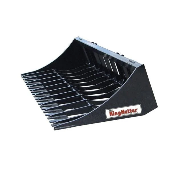 King Kutter 68" Skid Steer Rock Bucket - SS-RK-BU-68-ZK - Buckets 2 King Kutter 68" Skid Steer Rock Bucket - SS-RK-BU-68-ZK - Buckets - Image 2