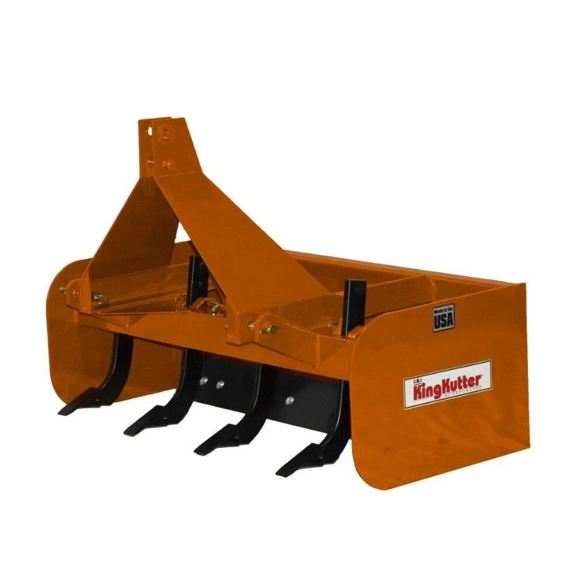King Kutter 4' Box Blade, Orange - BB-48-OK - Box Blades 1 King Kutter 4' Box Blade, Orange - BB-48-OK - Box Blades