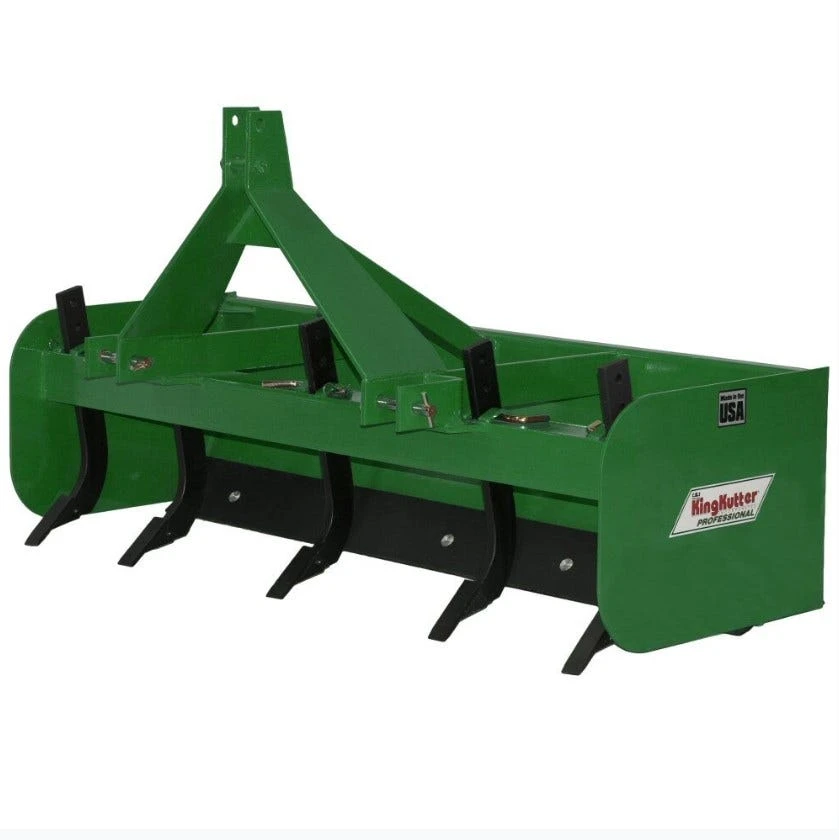 King Kutter 5' Professional Box Blade, Green - BB-G-60-JP - Box Blades 1 King Kutter 5' Professional Box Blade, Green - BB-G-60-JP - Box Blades