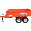King Kutter 1.5 Ton XB Dump Trailer, Orange - 15T-DT-XB-OK - Wagons