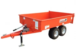 King Kutter 1.5 Ton XB Dump Trailer, Orange - 15T-DT-XB-OK - Wagons -King Kutter shop f59e36f899210ba344348b27f79089664b9b6682 1 11 11
