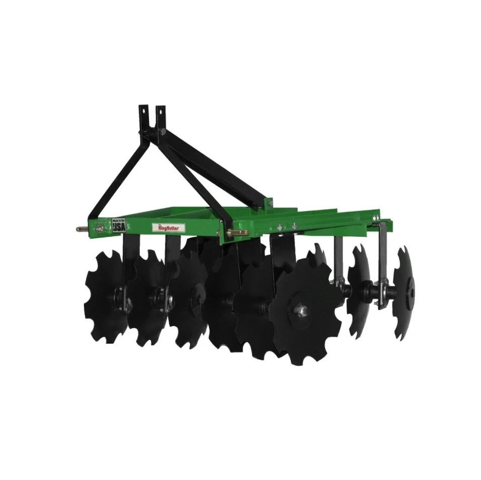 King Kutter 4.5' Professional Angle Frame Disc, Green - 16-12-G-SB-N-JK - Disc Blades 1 King Kutter 4.5' Professional Angle Frame Disc, Green - 16-12-G-SB-N-JK - Disc Blades